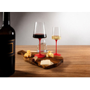 Набор из двух бокалов для красного вина и одной ножки