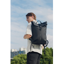 Антикражный водонепроницаемый рюкзак Urban Flap-Top, черный