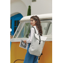 Антикражный водонепроницаемый рюкзак Urban Flap-Top, белый