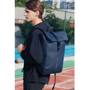Антикражный водонепроницаемый рюкзак Urban Flap-Top, темно-синий
