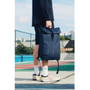 Антикражный водонепроницаемый рюкзак Urban Flap-Top, темно-синий