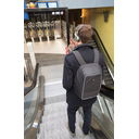 Антикражный рюкзак для ноутбука Swiss Peak из rPET AWARE™, 15,6’’