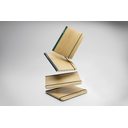 Блокнот Scribe с обложкой из бамбука, А5, 80 г/м²