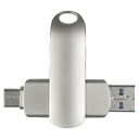 Флеш накопитель USB 2.0 + TYPE C Cupertino
