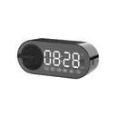 Колонка беспроводная MyTone Sound Clock c часами, черная