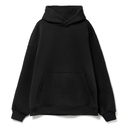Худи Kulonga Oversize, черное, размер XS/S