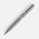 Ручка шариковая Inkish Chrome в футляре, серая