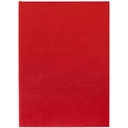 Ежедневник Flat Light, недатированный, красный