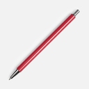 Ручка шариковая Slim Beam, красная