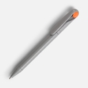 Ручка шариковая Prodir DS1 TMM Dot, серая с оранжевым