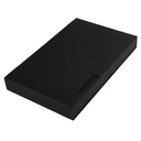 Коробка-пенал для блокнота A6, черная