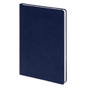 Ежедневник недатированный FUNKY PLAN, 130*210 мм,темно-синий, голубой форзац, в линейку