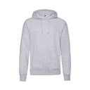 Толстовка "Classic Hooded Sweat", серый меланж_2XL, 80% х/б, 20% п/э, 280 г/м2