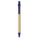 Ручка бумага/кукурузн.пластик синий