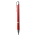 Recycled aluminium ball pen красный