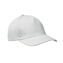 5 panel baseball cap белый