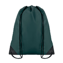 190T Polyester drawstring bag тёмно-зелёный