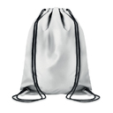 Рюкзак на шнурках светоотраж серебряный
