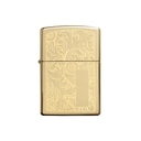Зажигалка ZIPPO Venetian® с покрытием High Polish Brass