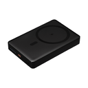 Внешний аккумулятор Атлантис Плюс PD (Atlantis PD Plus) 10000mAh с функцией беспроводной зарядки 15W, черный