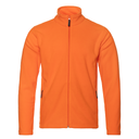 Толстовка унисекс STAN на молнии микрофлис 200, 21, Оранжевый,  (28/1)  (52/XL)