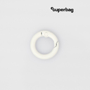 Карабин-кольцо Ring для обвеса, d=2см (белый)