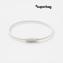 Тросик-кольцо Ring для обвеса, L=15см (белый)