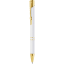 Ручка KOSKO SOFT GOLD MIRROR Белая 1009.07