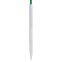 Ручка IGLA COLOR Белая с зеленой кнопкой 1033.02