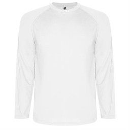 Спортивная футболка MONTECARLO L/S мужская, БЕЛЫЙ S