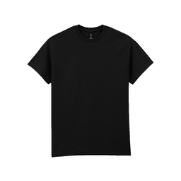 Футболка LIGHT COTTON, ЧЕРНЫЙ 2XL
