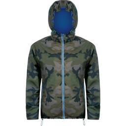 Ветровка Skate камуфляж с синим, размер XS