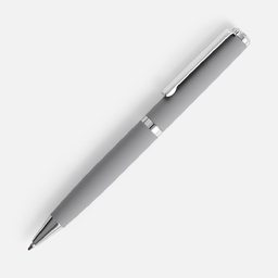 Ручка шариковая Inkish Chrome в футляре, серая