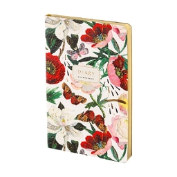 ЕЖЕДНЕВНИК А5 FLEX "FLORA.Пионы" многоцветный