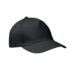5 panel baseball cap черный