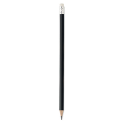 Natural pencil with eraser черный