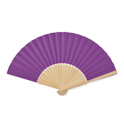 Manual hand fan фиолетовый