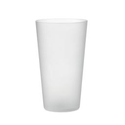 Reusable event cup 500ml прозрачно-белый