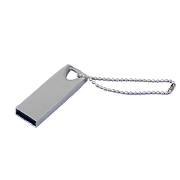 USB 2.0-флешка на 128 Гб с мини чипом и отверстием для цепочки