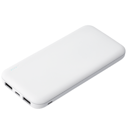 Внешний аккумулятор с подсветкой Люче (Luce) 10000 mAh, белый