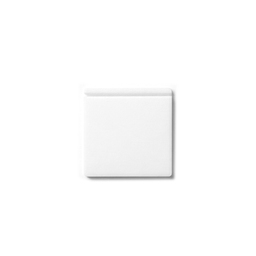 Шеврон ПВХ квадратный 30*30*2, 105, Белый,  (10/1)  (30*30*2 мм/ONE SIZE)