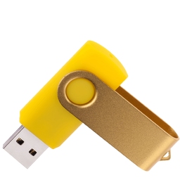 Флешка TWIST COLOR Желтая 4011.04.4ГБ