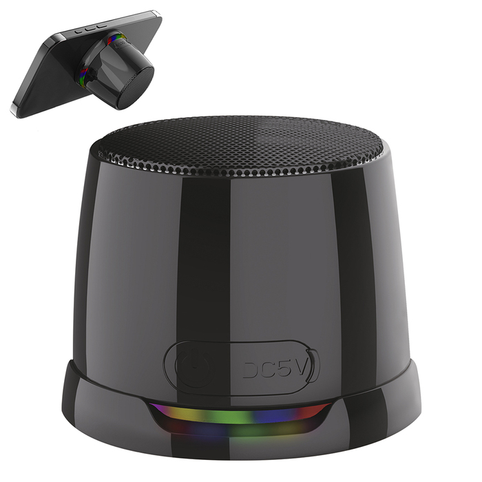 Магнитная беспроводная Bluetooth колонка-подставка Wave 5W, черная