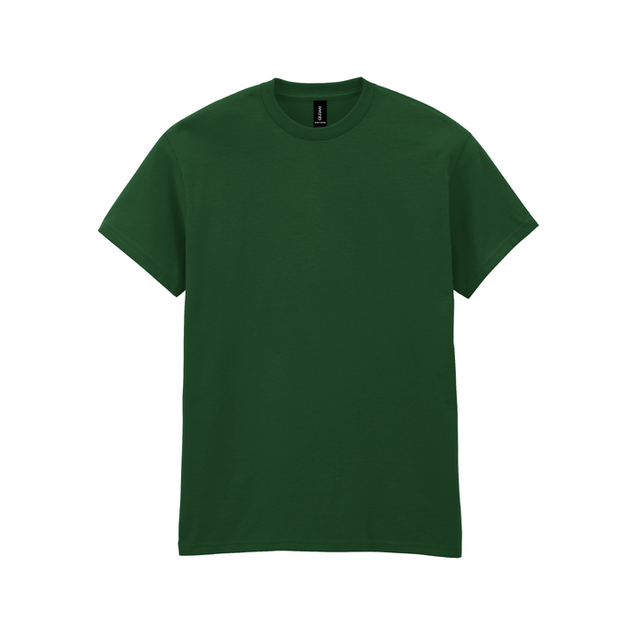 Футболка HEAVY COTTON, ТЕМНО-ЗЕЛЕНЫЙ 2XL