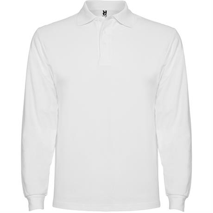 Футболка поло ESTRELLA L/S мужская, БЕЛЫЙ S