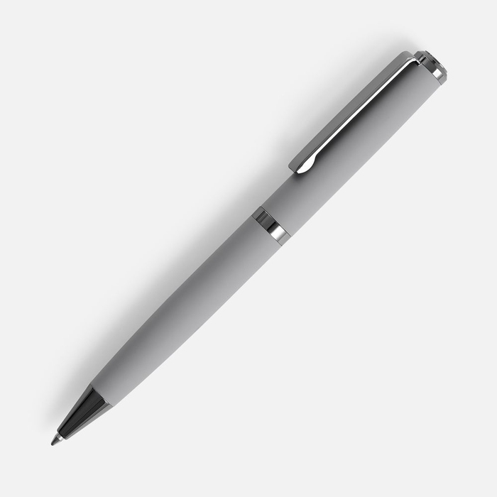 Ручка шариковая Inkish Gunmetal в футляре, серая