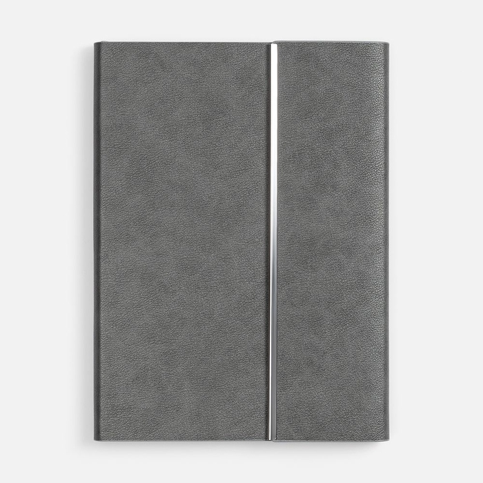 Ежедневник Petrus Flap, недатированный, серый