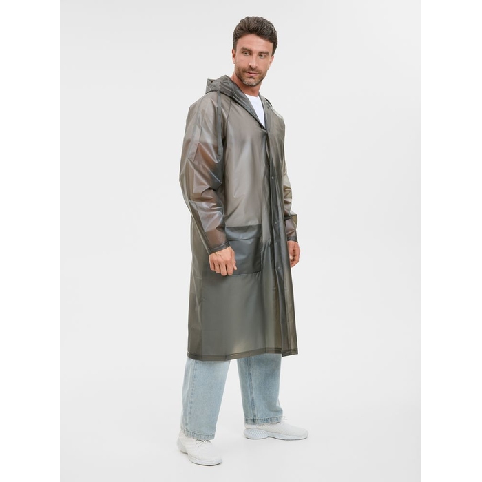 Дождевик RainDrop, серый, размер XS/S