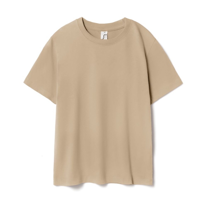 Футболка детская Regent Kids 150 бежевая (песок), на рост 96-104 см (4 года)