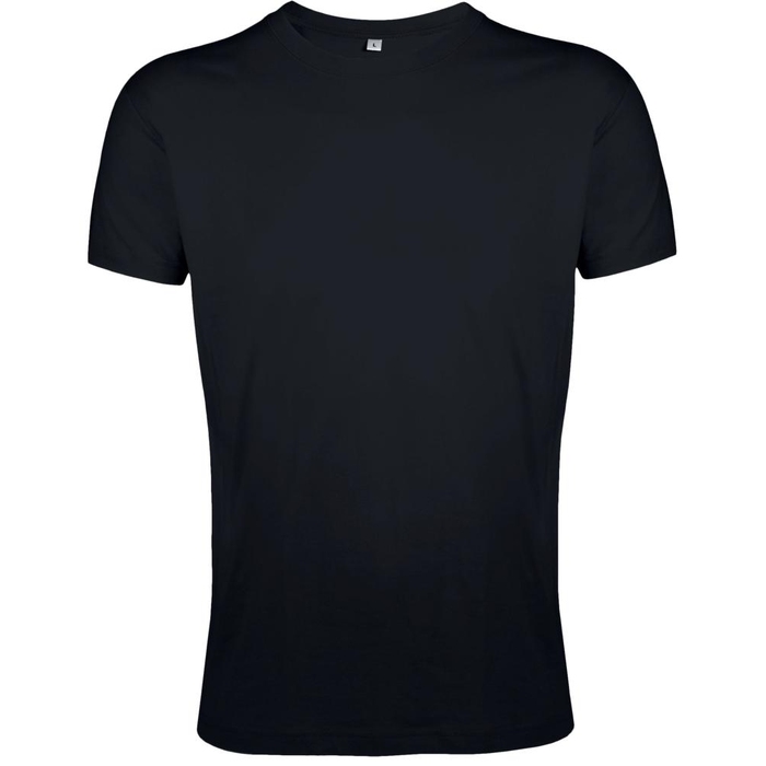 Футболка мужская Regent Fit 150, черная, размер XS